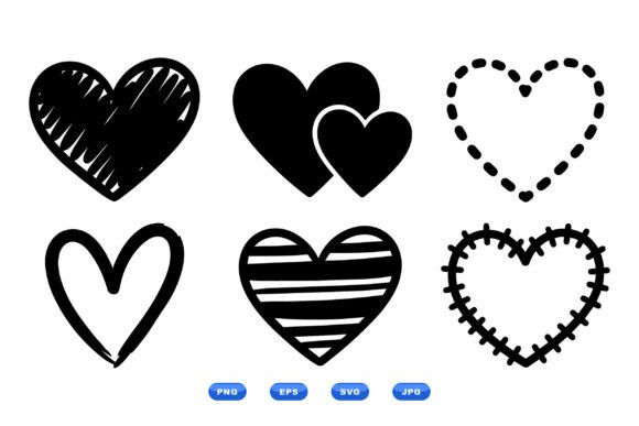 Download Hand Drawn Heart SVG Pack - Hand drawn heart svg Collection