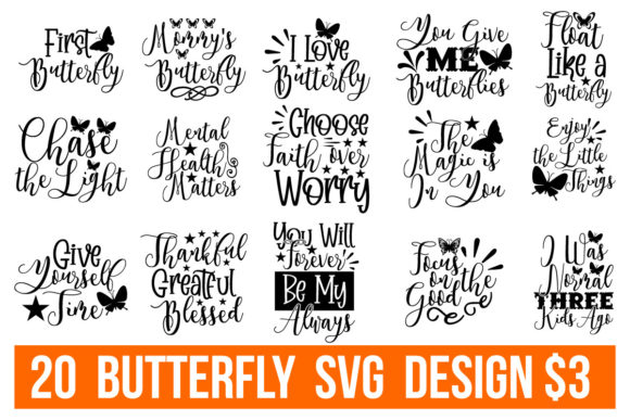 Download Butterfly SVG Design Bundle - Svg design Collection