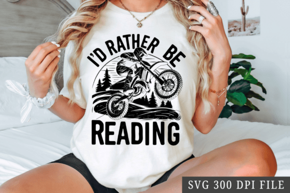 Download I'd Rather Be Reading SVG Design - Svg design Collection