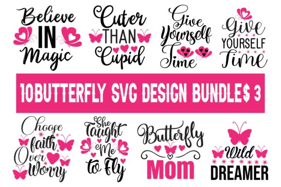 Download Butterfly SVG Design Bundle - Svg design Collection