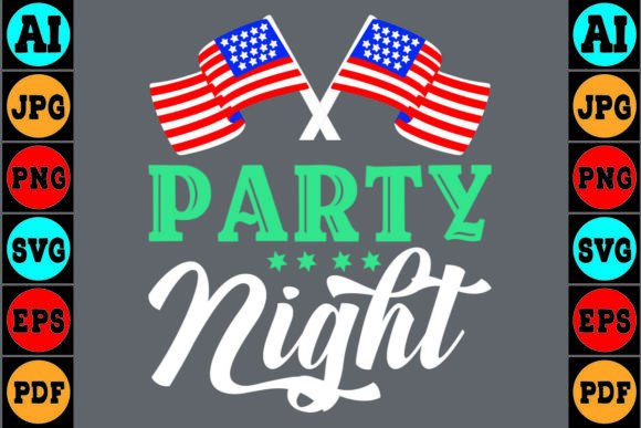 Download Party Night Svg Design - Svg design Collection