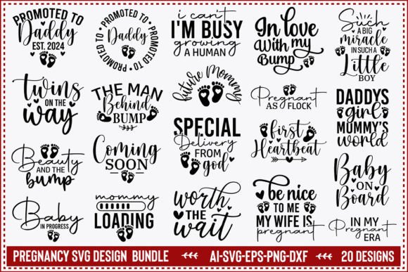 Download Pregnancy SVG Design Bundle - Svg design Collection