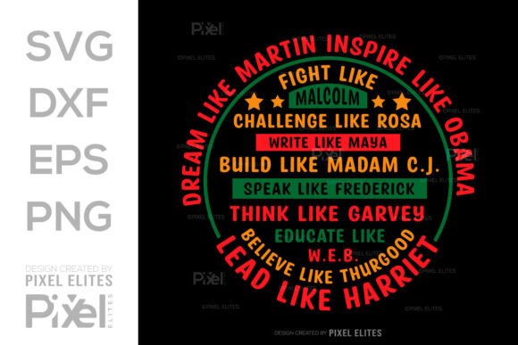 Download Black History Leaders SVG Quote Design - Black history leaders svg Collection
