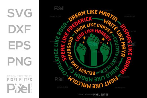 Download Black History Leaders SVG Quote Design - Black history leaders svg Collection