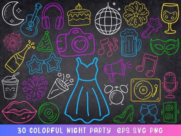 Download Colorful Party Clipart Celebration Svg - Celebration svg Collection