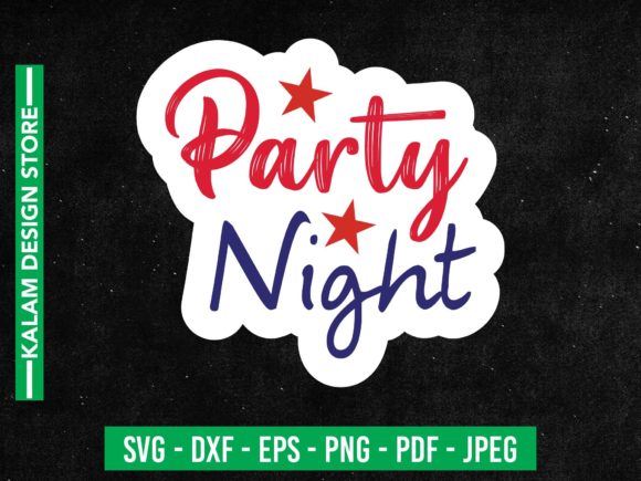 Download Party Night Svg Design - Svg design Collection