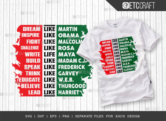 Download Black History Leaders SVG | Black Histor - Black history leaders svg Collection