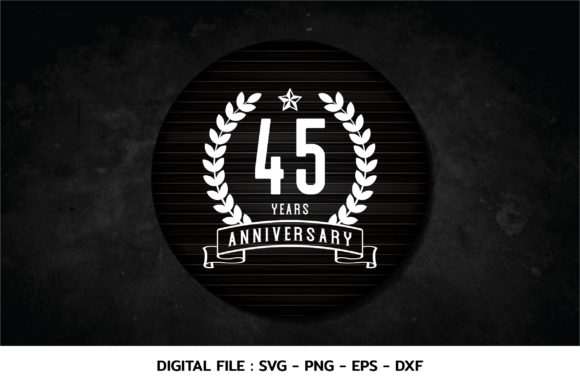 Download 45 Years Anniversary Celebration Svg - Celebration svg Collection