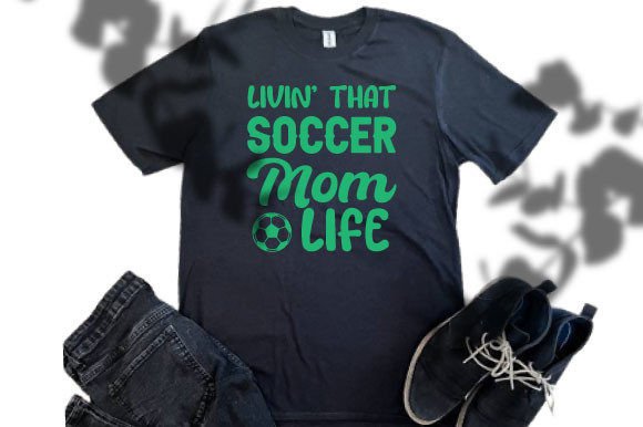 Download Livin' That Soccer Mom Life Svg Design - Svg design Collection